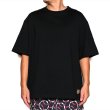 画像3: CALEE/Drop shoulder CALEE FOL logo t-shirt（Black） 【50%OFF】［ドロップショルダーT-23春夏］ (3)