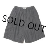 画像: COOTIE PRODUCTIONS/Back Satin Error Fit Cargo Easy Shorts（Black）［エラーフィットカーゴイージーショーツ-23春夏］