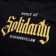 画像7: RATS/SOLIDARITY TEE（BLACK）［プリントT-23春夏］ (7)