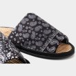 画像5: TIGHTBOOTH/PAISLEY ROOM SANDAL（Black）［ペイズリールームサンダル-23夏］ (5)