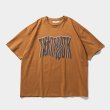 画像1: TIGHTBOOTH/SCANNING T-SHIRT（Brown）［プリントT-23夏］ (1)