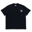 画像1: RATS/CIRCLE POCKET TEE（BLACK）［プリントポケT-23春夏］ (1)