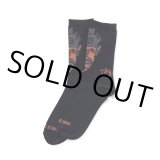 画像: RATS/HIGH GAUGE SOCKS MONSTER（BLACK）［ソックス-23春夏］