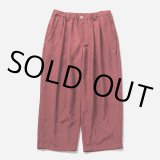 画像: TIGHTBOOTH/CHECKER PLATE BAGGY SLACKS（Red） 【40%OFF】［チェッカープレートバギースラックス-23春夏］