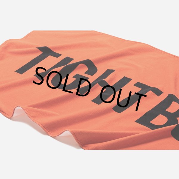 画像2: TIGHTBOOTH/LOGO BEACH TOWEL（Orange）［ビーチタオル-23夏］ (2)