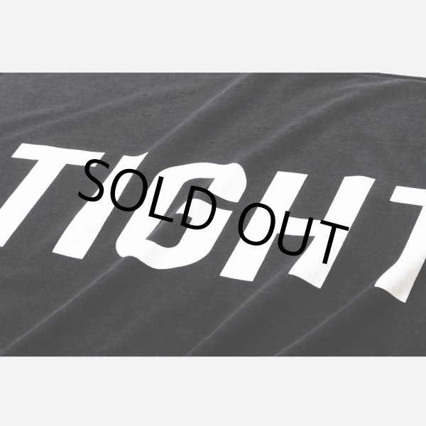 画像3: TIGHTBOOTH/LOGO BEACH TOWEL（Black） 【20%OFF】［ビーチタオル-23夏］ (3)