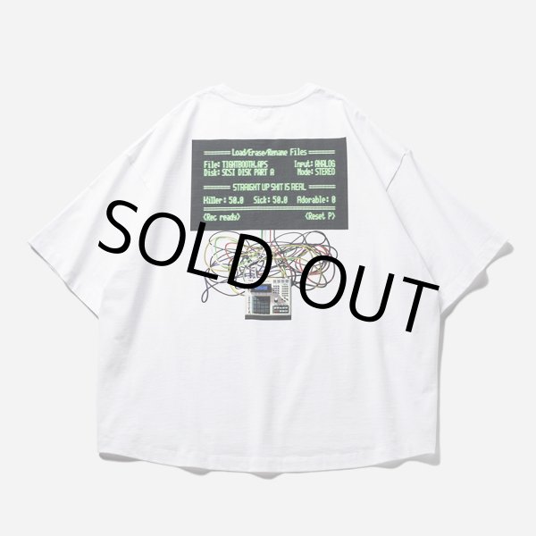 TIGHTBOOTH/MPC3000 T-SHIRT（White）［プリントT-23夏］ - JONAS