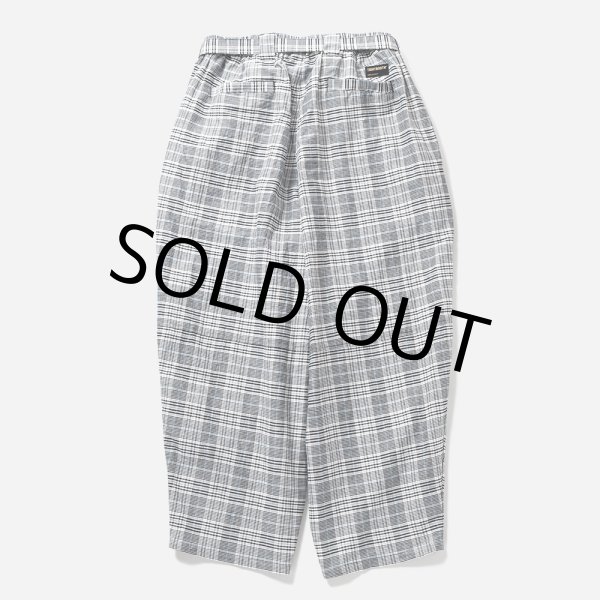 画像2: TIGHTBOOTH/FURROW BALLOON PANTS（White Plaid） 【30%OFF】［ファロウバルーンパンツ-23夏］ (2)