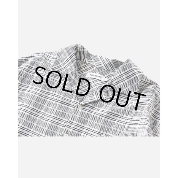 画像2: TIGHTBOOTH/FURROW SHIRT（White Plaid） 【40%OFF】［ファロウシャツ-23夏］ (2)