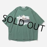 画像: TIGHTBOOTH/BITE IT T-SHIRT（Green）［プリントT-23夏］