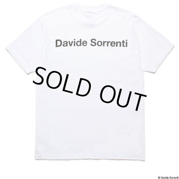 WACKO MARIA/DAVIDE SORRENTI / T-SHIRT（WHITE）［プリントT-23秋冬