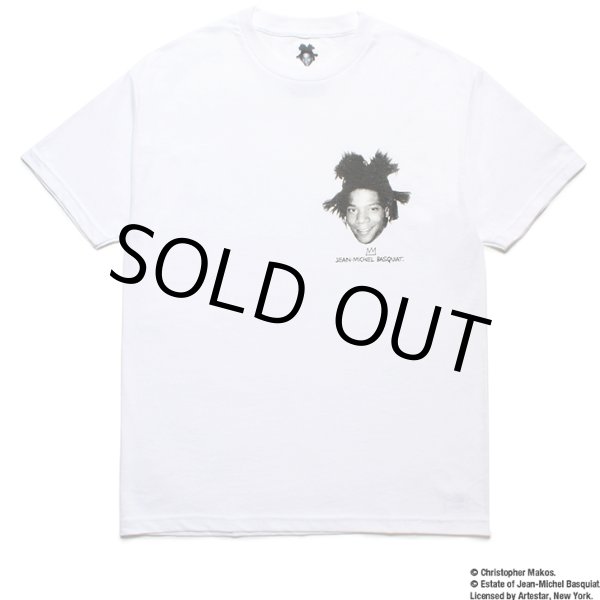 WACKO MARIA/JEAN-MICHEL BASQUIA / T-SHIRT（WHITE）［プリントT-23