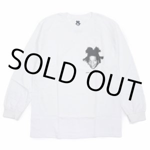 画像: WACKO MARIA/JEAN-MICHEL BASQUIA / LONG SLEEVE T-SHIRT（WHITE）［プリント長袖T-23秋冬］