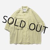 画像: TIGHTBOOTH/STRIPE BIG SHIRT（Yellow） 【30%OFF】［ストライプビッグシャツ-23夏］