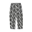 画像1: CALEE/FEATHER PATTERN EASY TROUSERS（WHITE）［フェザーイージートラウザース-23秋冬］ (1)