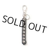 画像: CALEE/STUDS LEATHER ASSORT KEY RING -TYPE I- B（BLACK B）［スタッズレザーキーリング-23秋冬］