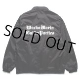 画像: WACKO MARIA/COACH JACKET（BLACK）［コーチJKT-23秋冬］