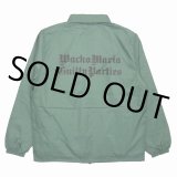 画像: WACKO MARIA/COACH JACKET（GREEN）［コーチJKT-23秋冬］