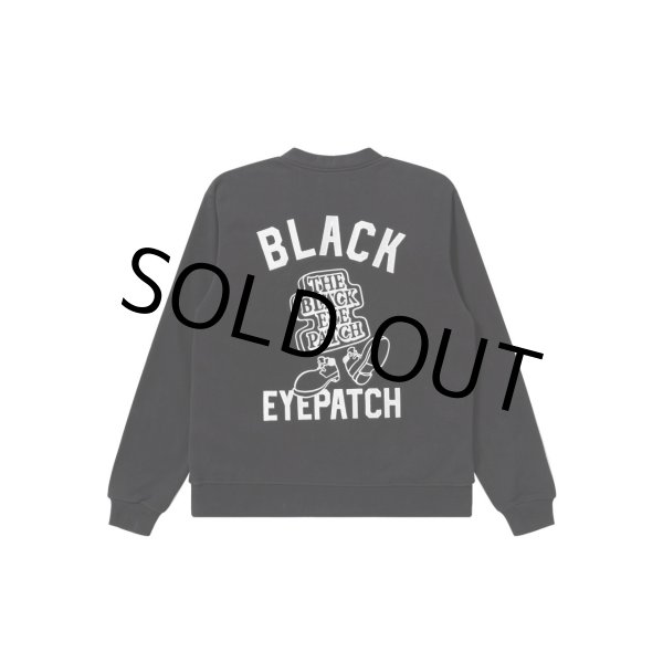 画像2: BlackEyePatch/OG BOY SWEAT CARDIGAN（BLACK） (2)