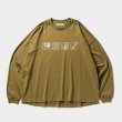 画像1: TIGHTBOOTH/EVOLUTION L/S T-SHIRT（Olive）［プリント長袖T-23秋冬］ (1)