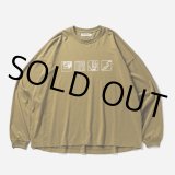 画像: TIGHTBOOTH/EVOLUTION L/S T-SHIRT（Olive）［プリント長袖T-23秋冬］