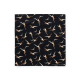 画像: RATS/50'S SCARF（BLACK） 【30%OFF】［50'Sスカーフ-23秋冬］