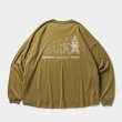 画像2: TIGHTBOOTH/EVOLUTION L/S T-SHIRT（Olive）［プリント長袖T-23秋冬］ (2)