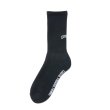 画像1: COOTIE PRODUCTIONS/Raza Middle Socks（Black）［ミドルソックス-23秋冬］ (1)