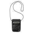 画像1: CALEE/STUDS LEATHER SHOULDER POUCH（BLACK）［スタッズレザーショルダーポーチ-23秋冬］ (1)