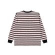 画像2: BlackEyePatch/LOGO BORDERED L/S TEE（STRIPE） (2)