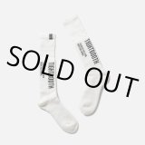 画像: TIGHTBOOTH/LABEL LOGO HIGH SOCKS（White）［ハイソックス-23秋冬］