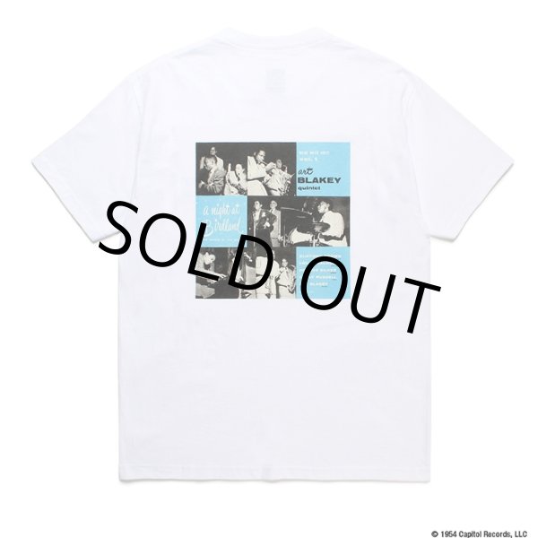 画像1: WACKO MARIA/BLUE NOTE / T-SHIRT（TYPE-1）（WHITE）［プリントT-23秋冬］ (1)