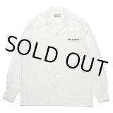 画像: WACKO MARIA/50'S OPEN COLLAR SHIRT（WHITE）［50'Sオープンカラーシャツ-23秋冬］