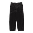 画像2: WACKO MARIA/DOUBLE PLEATED CHINO TROUSERS（BLACK）［ツータックチノトラウザース-23秋冬］ (2)