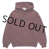 画像: WACKO MARIA/MIDDLE WEIGHT PULL OVER HOODED SWEAT SHIRT（BURGUNDY）［プルオーバーパーカー-23秋冬］