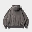 画像2: TIGHTBOOTH/PYRAMID ZIP HOODIE（Charcoal）［ジップフーディー-23秋冬］ (2)