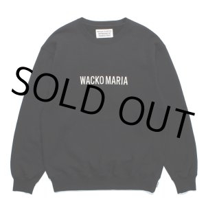 画像: WACKO MARIA/MIDDLE WEIGHT CREW NECK SWEAT SHIRT（BLACK）［クルーネックスウェット-23秋冬］