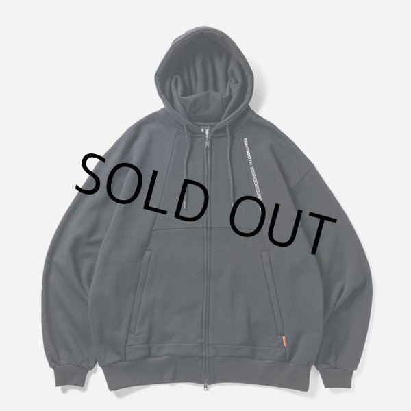 画像1: TIGHTBOOTH/PYRAMID ZIP HOODIE（Black） 【30%OFF】［ジップフーディー-23秋冬］ (1)