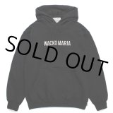 画像: WACKO MARIA/MIDDLE WEIGHT PULL OVER HOODED SWEAT SHIRT（BLACK）［プルオーバーパーカー-23秋冬］