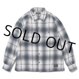 画像: ROUGH AND RUGGED/WALKEN-01（NAVY CHECK） 【30%OFF】［チェックシャツ-23秋冬］