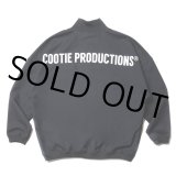 画像: COOTIE PRODUCTIONS/Polyester Twill Half Zip L/S Tee（Black）［ポリエステルツイルハーフジップ-23秋冬］