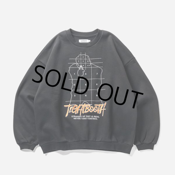 画像1: TIGHTBOOTH/REVENGE MAN CREW SWEAT（Black） 【30%OFF】［クルーネックスウェット-23秋冬］ (1)