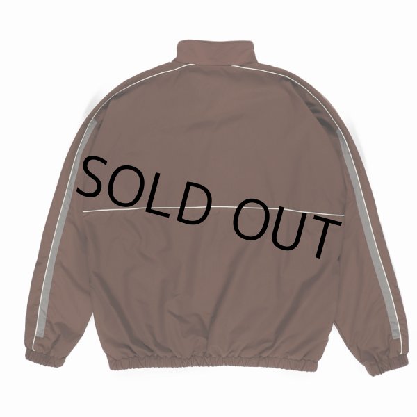 画像2: WACKO MARIA/NYLON TRACK JACKET（BROWN）［ナイロントラックJKT-23秋冬］ (2)