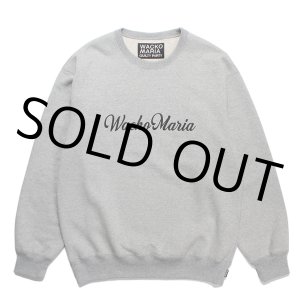 画像: WACKO MARIA/HEAVY WEIGHT CREW NECK SWEAT SHIRT（GRAY）［クルーネックスウェット-23秋冬］