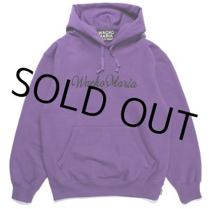 画像: WACKO MARIA/HEAVY WEIGHT PULL OVER HOODED SWEAT SHIRT（PURPLE）［プルオーバーパーカー-23秋冬］