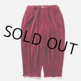 画像: TIGHTBOOTH/KNIT CORD BALLOON PANTS（Wine）［コーデュロイバルーンパンツ-23秋冬］