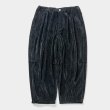 画像1: TIGHTBOOTH/KNIT CORD BALLOON PANTS（Black）［コーデュロイバルーンパンツ-23秋冬］ (1)