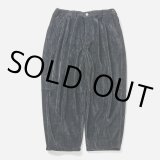 画像: TIGHTBOOTH/KNIT CORD BALLOON PANTS（Black）［コーデュロイバルーンパンツ-23秋冬］