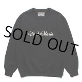 画像: WACKO MARIA/HEAVY WEIGHT CREW NECK SWEAT SHIRT（BLACK）［クルーネックスウェット-23秋冬］