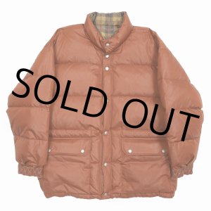 画像: 【40%OFF】DAIRIKU/Check Nylon Reversible Down Jacket（Brown）［リバーシブルダウンJKT-23秋冬］